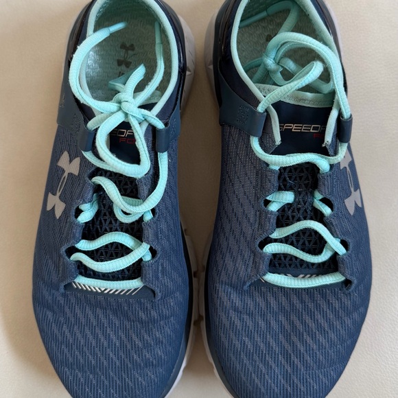 Under Armour Shoes - Under Armour womens blue Sneakers 6.5